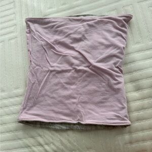 Hollister Light Pink and camo tube Top